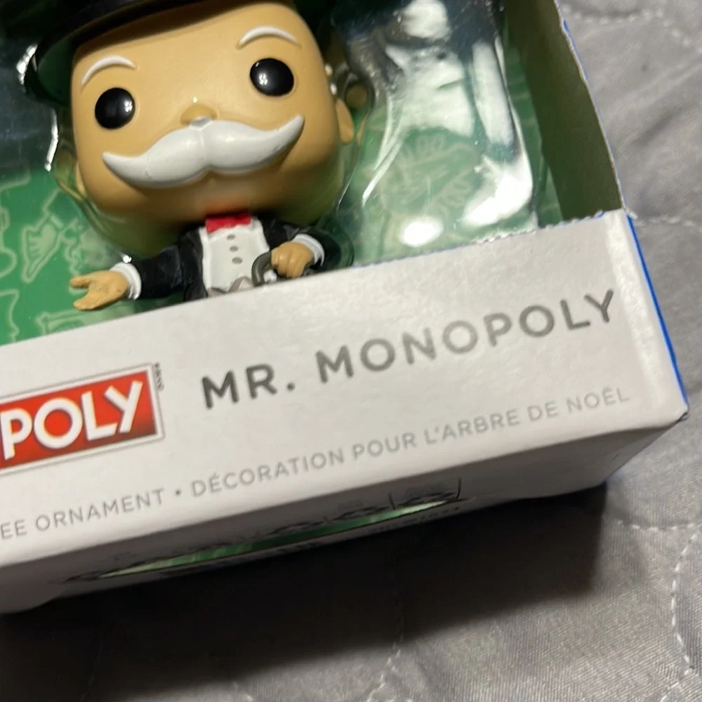 New Mr Monopoly Funko Pop ornament